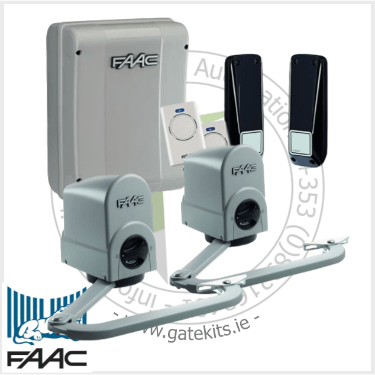 Faac 391 24V swing gate operator Articulated Gate Kit Faac