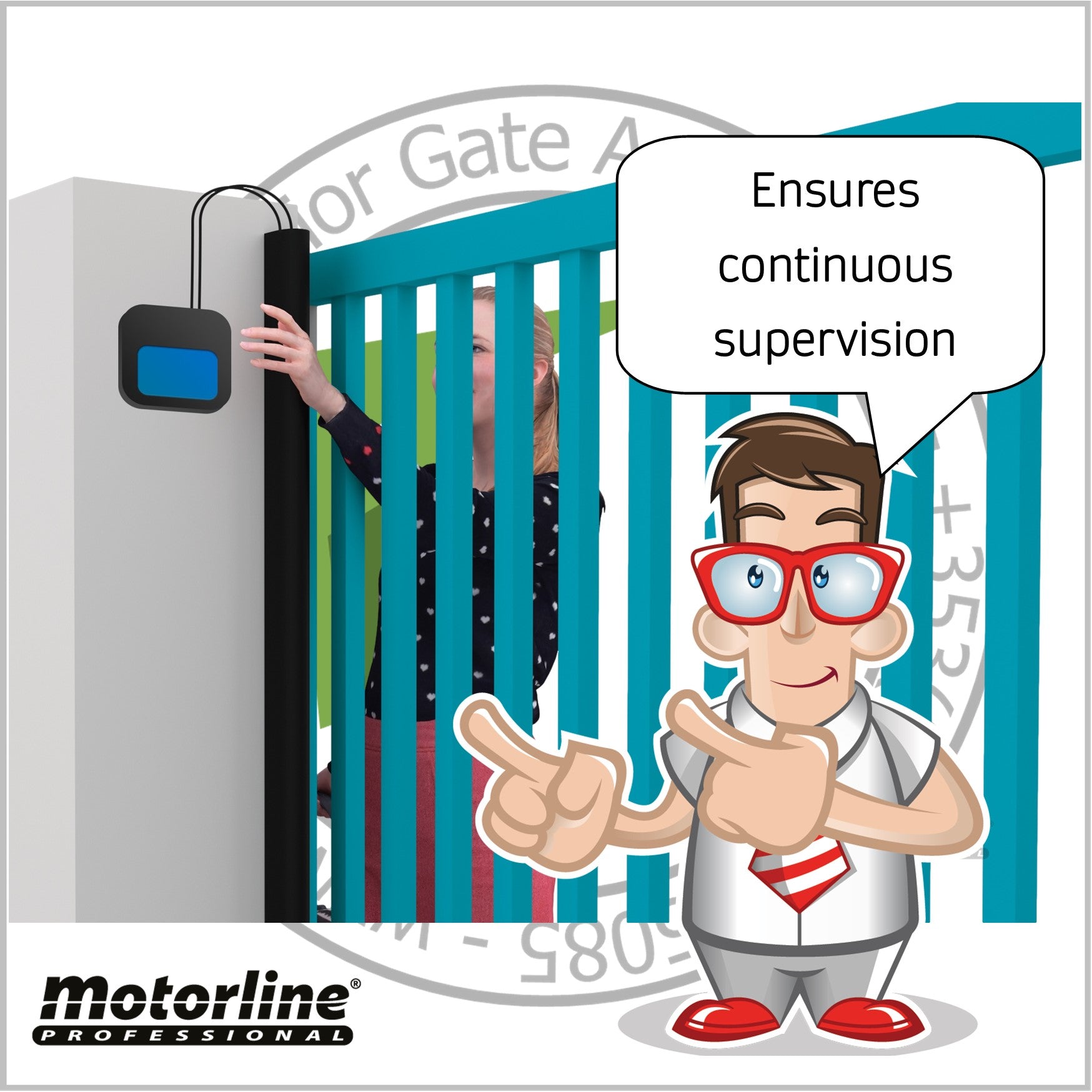 Motorline MX14/MR14 Wireless Safety Edge Sender/Receiver